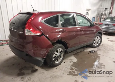 2014 Honda Cr-V Ex-L z USA, uszkodzony, nr VIN 5J6RM4H76EL016711